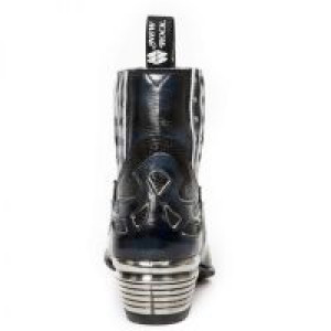  PULIK AZUL HUESO, PITONE NEGRO, DALLAS NEGRO T New Rock M.WST047H-S2 -  