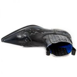  PULIK AZUL HUESO, PITONE NEGRO, DALLAS NEGRO T New Rock M.WST047H-S2 -  
