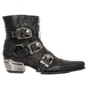  PITONE NEGRO, VINTAGE FLOWER NEGRO, DALLAS NEGRO TACON DALLAS ACERO New Rock M.WST062-S1 -  