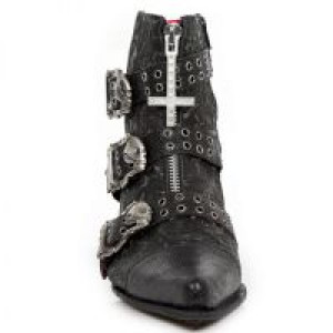  PITONE NEGRO, VINTAGE FLOWER NEGRO, DALLAS NEGRO TACON DALLAS ACERO New Rock M.WST062-S1 -  