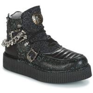   FLORAL NEGRO, CRUST NEGRO, FLORAL DENIM NEGRO, CREEPERS NEGRO New Rock M.CRP050-S2 -  