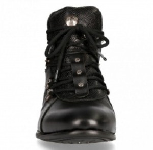  TULIPA NEGRO, PITONE NEGRO, VIP-4696 NEGRO,TACON VIP ACERO,TAPA GUM New Rock M.VIP96012-C2 -  
