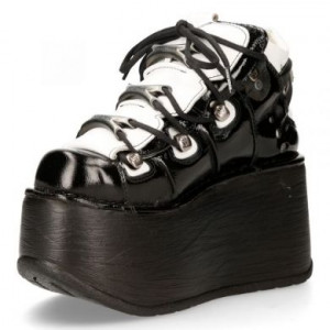  M-106-S118 CHAROL NEGRO ARRUGADO, NAPA BLANCA,MARTE NEGRO New Rock M.106-S118 -  