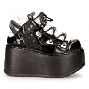  M-106-S118 CHAROL NEGRO ARRUGADO, NAPA BLANCA,MARTE NEGRO New Rock M.106-S118 -  