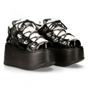  M-106-S118 CHAROL NEGRO ARRUGADO, NAPA BLANCA,MARTE NEGRO New Rock M.106-S118 -  