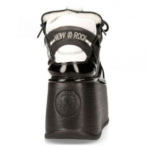  M-106-S118 CHAROL NEGRO ARRUGADO, NAPA BLANCA,MARTE NEGRO New Rock M.106-S118 -  