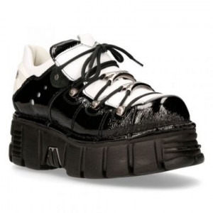  M-120N-C35 CHAROL ARRUGADO NEGRO, CHAROL ARRUGADO NEGRO, NAPA BLANCA, TOWER NEGRO + lateral New Rock M.120N-C35 -  