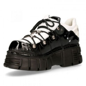  M-120N-C35 CHAROL ARRUGADO NEGRO, CHAROL ARRUGADO NEGRO, NAPA BLANCA, TOWER NEGRO + lateral New Rock M.120N-C35 -  