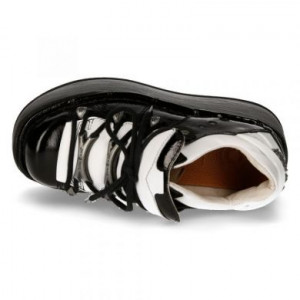  M-120N-S49 CHAROL ARRUGADO NEGRO, CHAROL ARRUGADO NEGRO, NAPA BLANCA, MARTE NEGRO New Rock M.120N-S49 -  