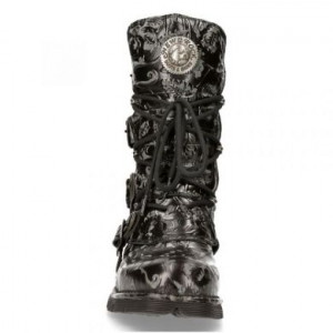  M.1473-R44 VINTAGE FLOWER NEGRO, PLANING NEGRO SIN New Rock M.1473-R44 -  