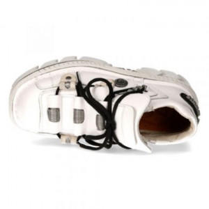  M-215-S7 NAPA BLANCA, TECHNO BLANCO ACERO LATERAL + MUELLE New Rock M.215-S7 -  