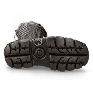  M.350-C1 CRUST NEGRO Y PULIK ACERO, TOWER NEGRO ACERO New Rock M.350-C1 -  