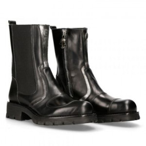  M-7673-C2 ITALI NEGRO, ANTIK NEGRO, BOX PLANE, MOTORCYCLE NEGRO New Rock M.7673-C2 -  