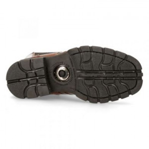  M-7673-C3 ALASKA CUERO, ITALI NEGRO, BOX OROMANE, MOTORCYCLE NEGRO -  6