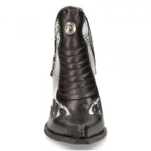  M-BULL020-C11 PITONE NEGRO, PITON BLANCO LUXOR NEGRO BULL NEGRO TACON KANSAS ACERO -  3
