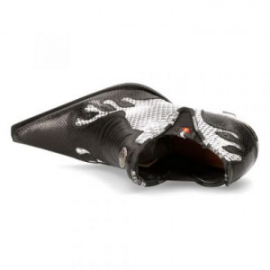  M-BULL020-C11 PITONE NEGRO, PITON BLANCO LUXOR NEGRO BULL NEGRO TACON KANSAS ACERO -  7
