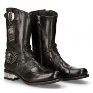 Сапоги M-GY07C-C2 BUFO NEGRO, GUM GY 710 NEGRO TACON M2 ACERO New Rock M.GY07C-C2 - маленькая картинка