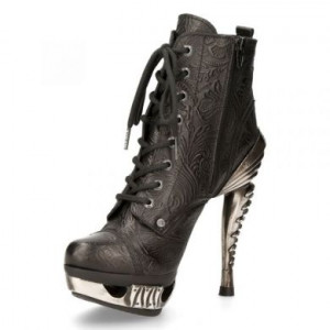  M-MAG016-S10 VINTAGE FLOWER NEGRO WILD, MAGNETO ACERO -  4