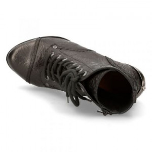  M-MAG016-S10 VINTAGE FLOWER NEGRO WILD, MAGNETO ACERO -  7