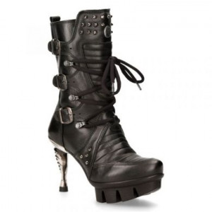  M.NEOPUNK004-S2 LUXOR NEGRO, NEOPUNK NEGRO TACON MAXI ACERO -  2