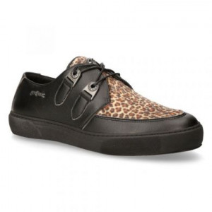  M-REBEL001-V2 VEGAN NEGRO, LEOPARDO PU BEIG, REBEL NEGRO -  2