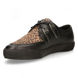  M-REBEL001-V2 VEGAN NEGRO, LEOPARDO PU BEIG, REBEL NEGRO -  4