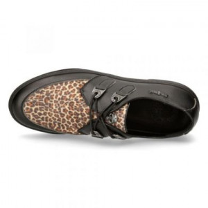  M-REBEL001-V2 VEGAN NEGRO, LEOPARDO PU BEIG, REBEL NEGRO -  7