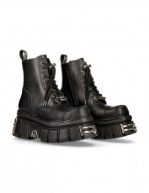 Ботинки NOMADA NEGRO, TOWER NEGRO ACERO E14 New Rock M.NEWMILI083-S37 - маленькая картинка