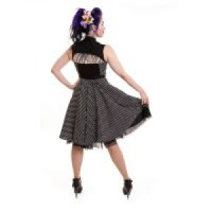  VIVA DRESS LADIES BLACK/WHITE Rockabella D-VIVA-BW -  