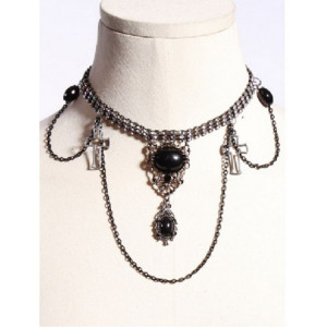  beads chains necklace - 