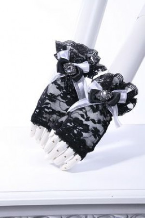  1017 Glove Black/White - 