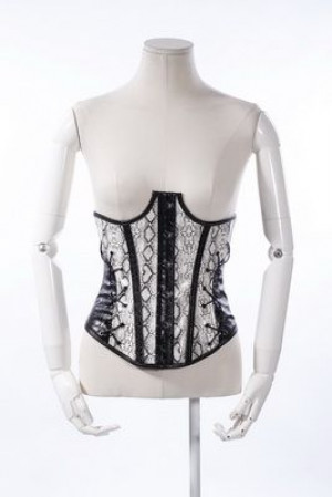  Gothic Vest Black/White - 