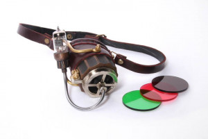  Steampunk Goggles Brown - 