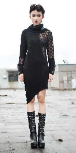  Gothic Rivet Jiaotao Black - 