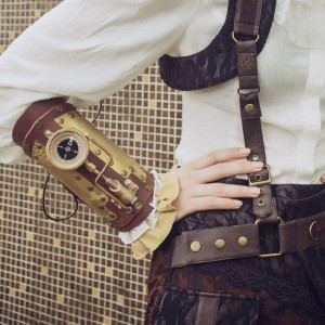    Steampunk Bracelet Coffee - 