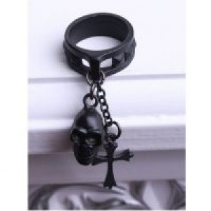  skull cross ring RQ-BL 1004bk -  