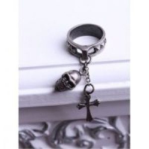  skull cross ring RQ-BL 1004s -  