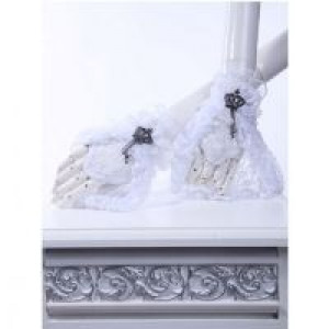  crown lace gloves RQ-BL 1018w -  