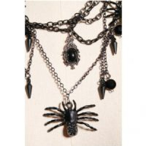  spiders beads necklace -  1