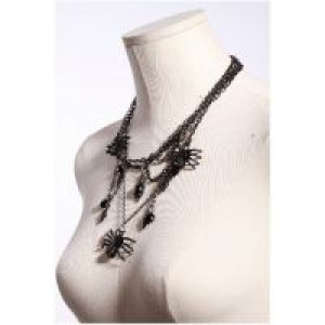  spiders beads necklace -  3