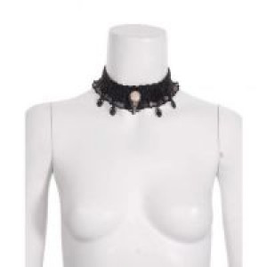  birdhead beads choker RQ-BL 1038bk -  