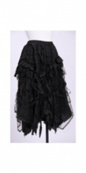 long beggar skirt RQ-BL 21030bk /  /  /  / -  