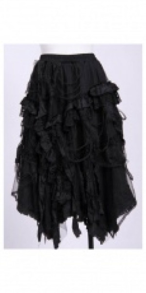  long beggar skirt RQ-BL 21030bk /  /  /  / -  