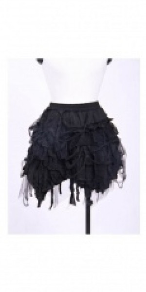  short beggar skirt RQ-BL 21032bk /  /  /  / -  