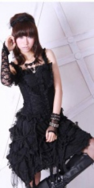  short beggar skirt RQ-BL 21032bk /  /  /  / -  