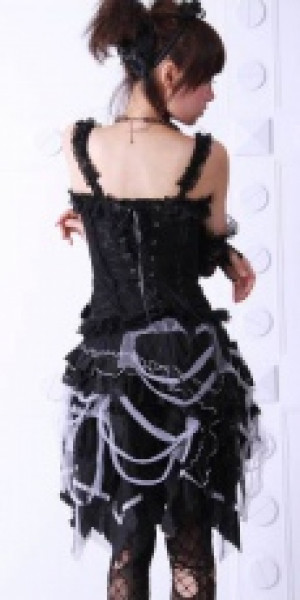  short beggar skirt RQ-BL 21032bw /  /  /  / -  