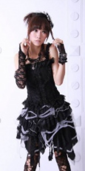  short beggar skirt RQ-BL 21032bw /  /  /  / -  