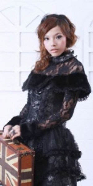  black roses dress RQ-BL 21051bg /  /  /  / -  