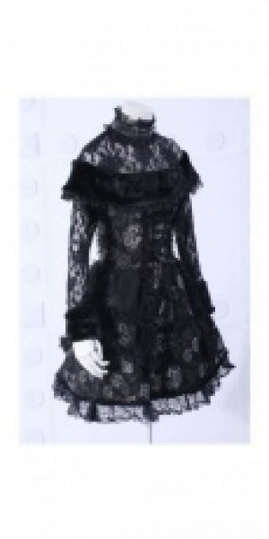 black roses dress RQ-BL 21051bg /  /  /  / -  