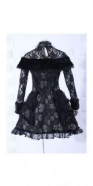  black roses dress RQ-BL 21051bg /  /  /  / -  